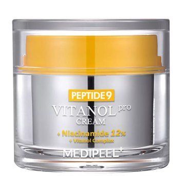Крем для обличчя з пептидами з комплексом вітанолу Medi Peel Peptide 9 Vitanol Cream Pro, 50 гр 7887878 фото