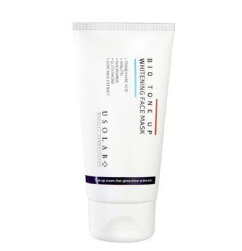 Маска для освітлення та сяяння шкіри обличчя USOLAB Bio Tone Up Whitening Face Mask, 50 мл 54688 фото