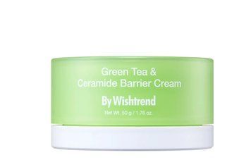 Відновлюючий крем із зеленим чаєм та церамідами BY WISHTREND Green Tea & Ceramide Barrier Cream, 50 мл 0007600 фото