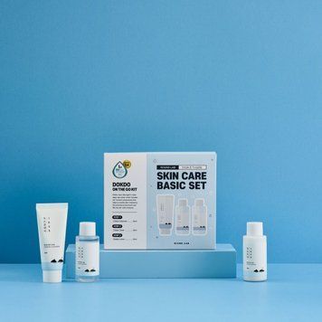 Набір мініатюр засобів з морською водою ROUND LAB 1025 Dokdo On The Go Kit 6655 фото