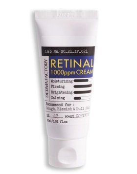 Інтенсивний антивіковий крем з ретиналем 0,1% Derma Factory Retinal 1000ppm Cream , 30 мл 137773 фото