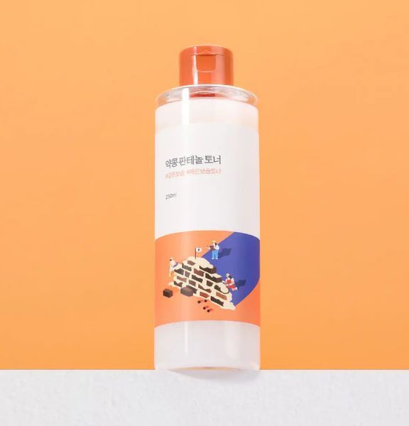Зволожувальний тонер з екстрактом соєвих бобів та пантенолом ROUND LAB Soybean Panthenol Toner, 250 ml 333444 фото