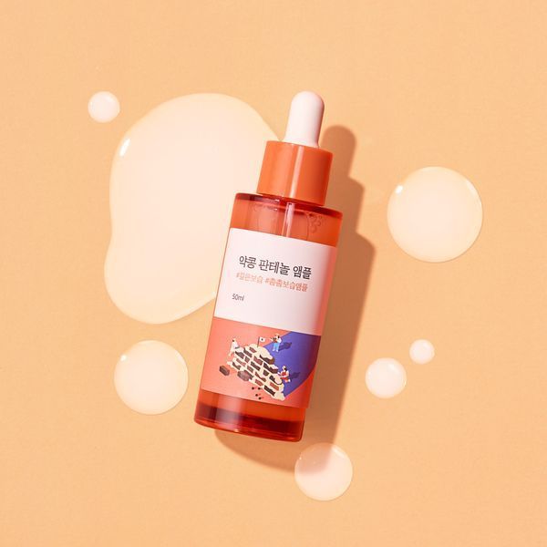 Концентрована сироватка з екстрактом соєвих бобів та пантенолом ROUND LAB Soybean Panthenol Ampoule 50 ml 232322 фото
