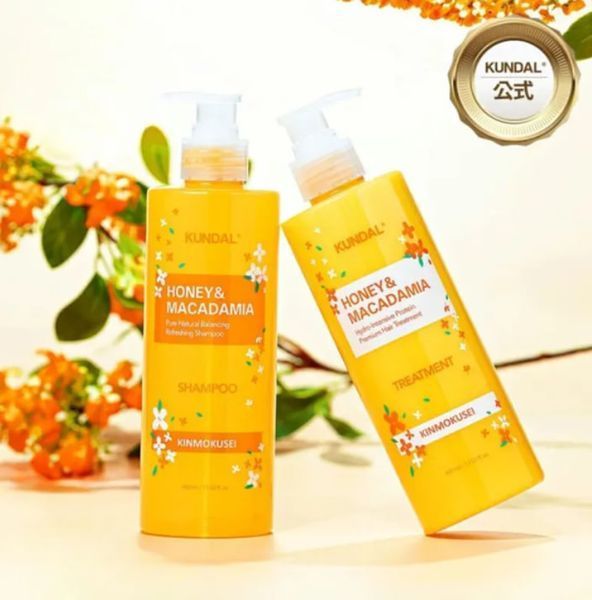 Набір засобів по догляду за волоссям Kundal Osmanthus Edition Shampoo 400ml & Treatment 400ml 1144222 фото