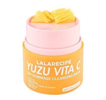 Очищуючий бальзам-гоммаж з екстрактом юдзу LALARECIPE Yuzu Vita C 3in1 Gommage Cleansing Balm, 50 мл 099933 фото