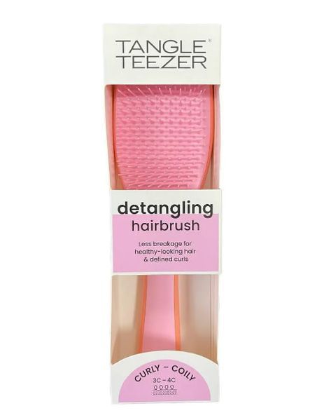 Щітка для волосся Tangle Teezer The Wet Detangler Natural Curly Mango Pink 23787 фото