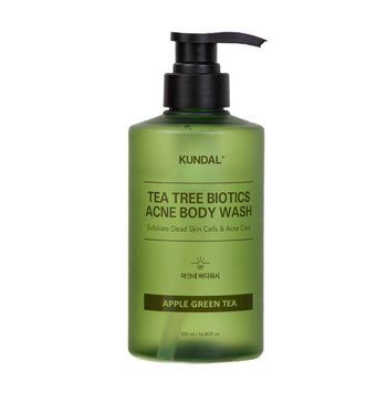 Гель для душу від висипань на тілі Kundal Tea Tree Bioticts Acne Body Wash Apple Green Te 000892 фото