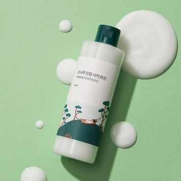 Заспокійливий лосьйон з екстрактом голок сосни ROUND LAB Pine Calming Cica Lotion 250 ml 43547989 фото