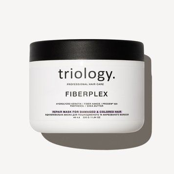 Відновлювальна маска для пошкодженого та фарбованого волосся Fiberplex triology. 4546464 фото
