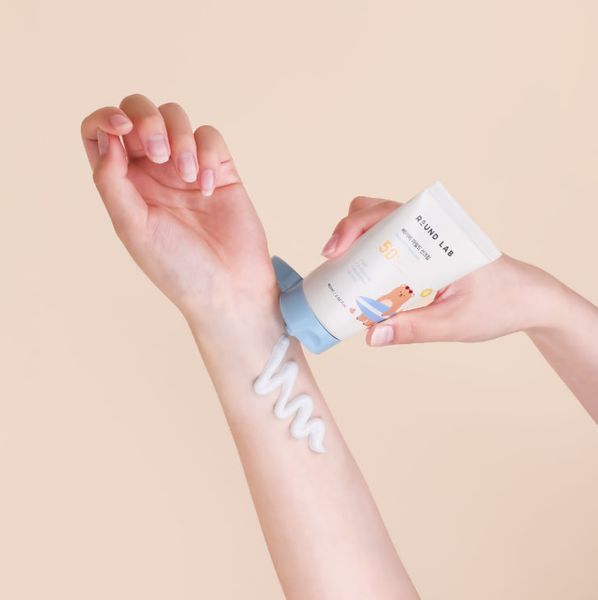Дитячий сонцезахисний крем ROUND LAB Baby Mild Sunscreen, 60 ml 700854 фото